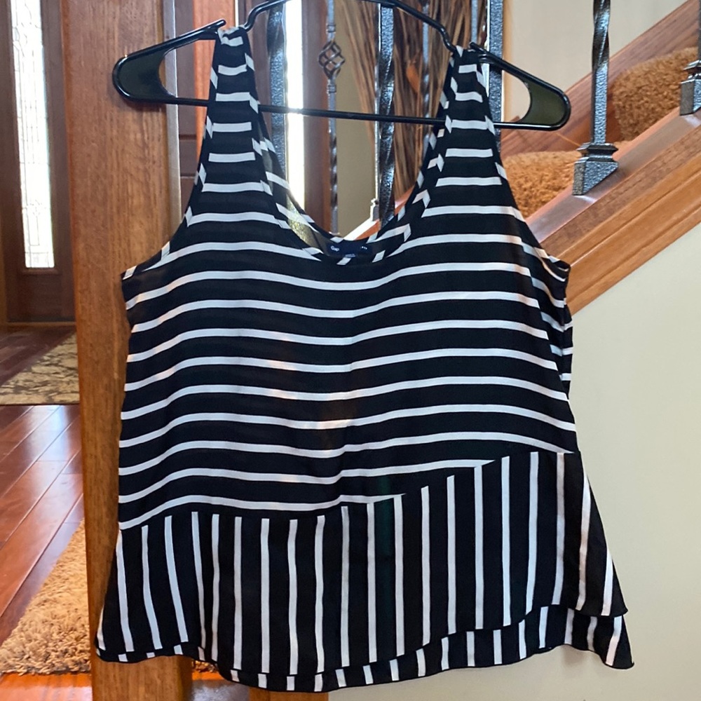 Sheer Gap tank top